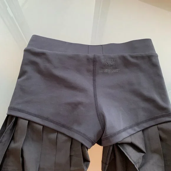 ***RELISTED**BNWT FRANKIES BIKINI WINDY TENNIS MINI SKIRT BLACK SZ XS - Picture 6 of 14